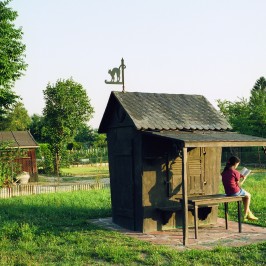 Raymond E. Waydelich, Hommage de Lydia Jacob aux jardins familiaux, 1999 / photo : K. Stöber