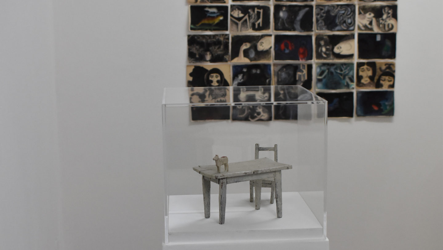 Vue d'exposition au CEAAC, 2020