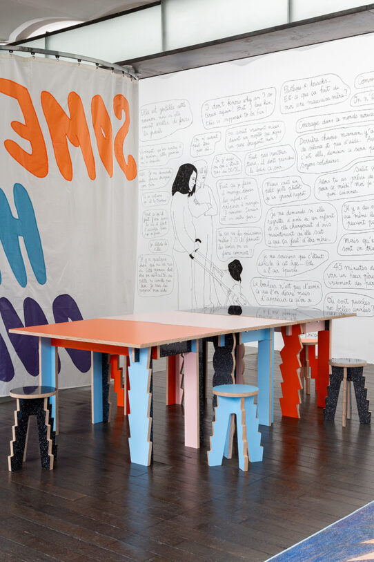 Hope for change, vue d’exposition, CEAAC, Strasbourg, 2025. © Claude Dugit-Gros, ADAGP, Paris, 2025. Photo : Émilie Vialet