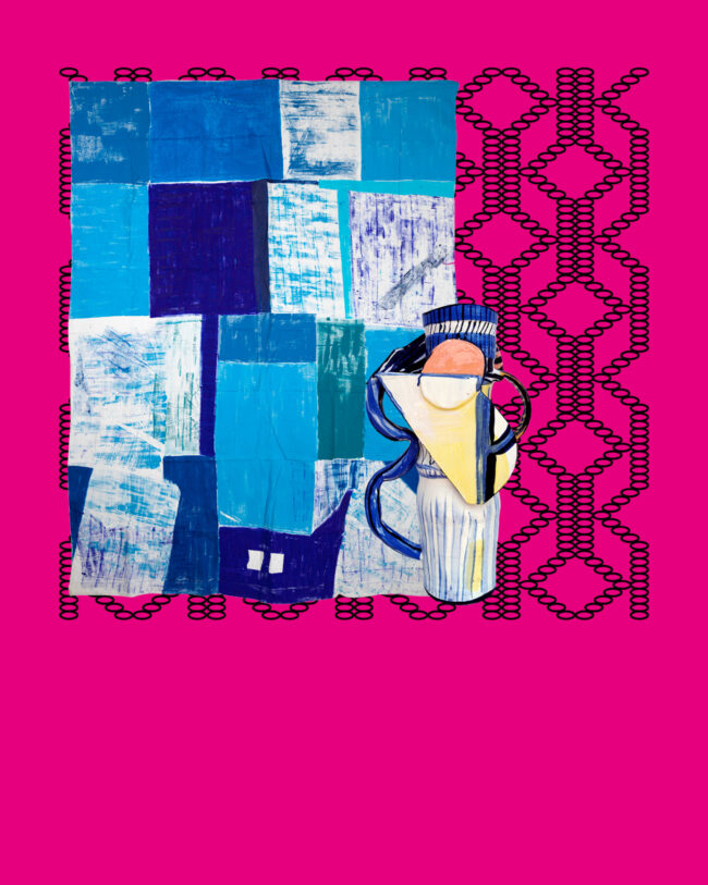 Affiche de l'exposition Prendre le temps, Christiane Fath et François Bauer, La Kunsthalle Mulhouse, 06.02 – 26.04.2026.